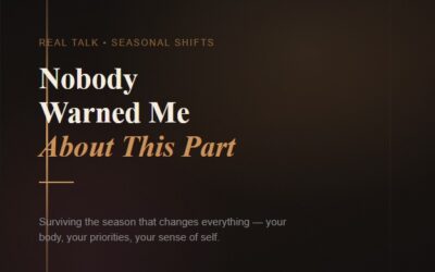Ep. 14 | Nobody Warned Me About This Part (Surviving the Season That Changes Everything)